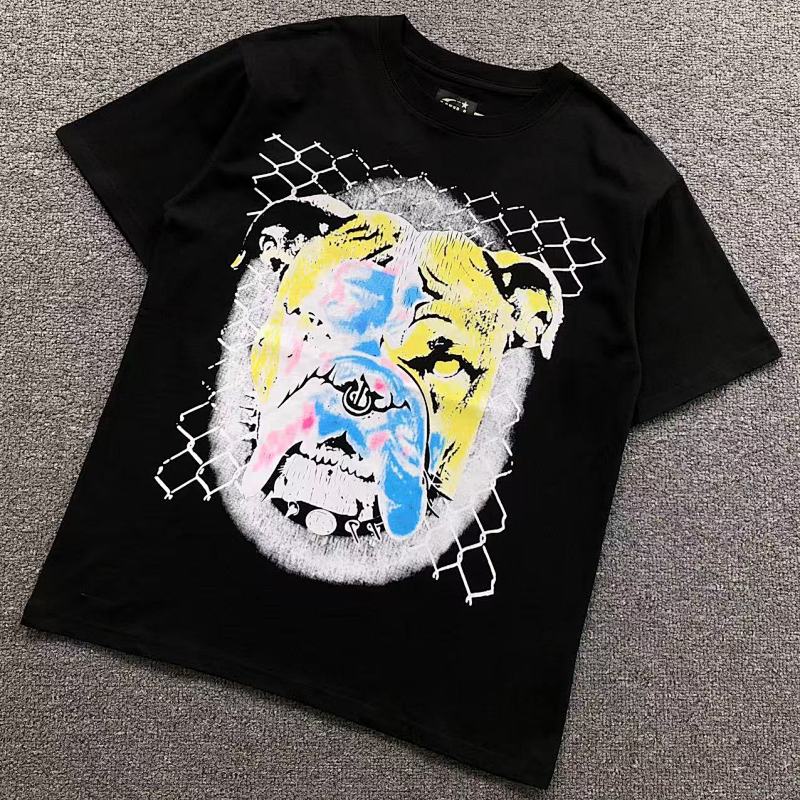 HELLSTAR T-SHIRT 3105191296（im 170cm 60kg i wear size M in the phot）