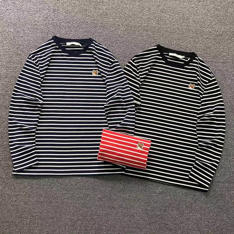 MAISON KITSUNE LONG SLEEVED 31072421122（im 170cm 60kg i wear size S in the phot）