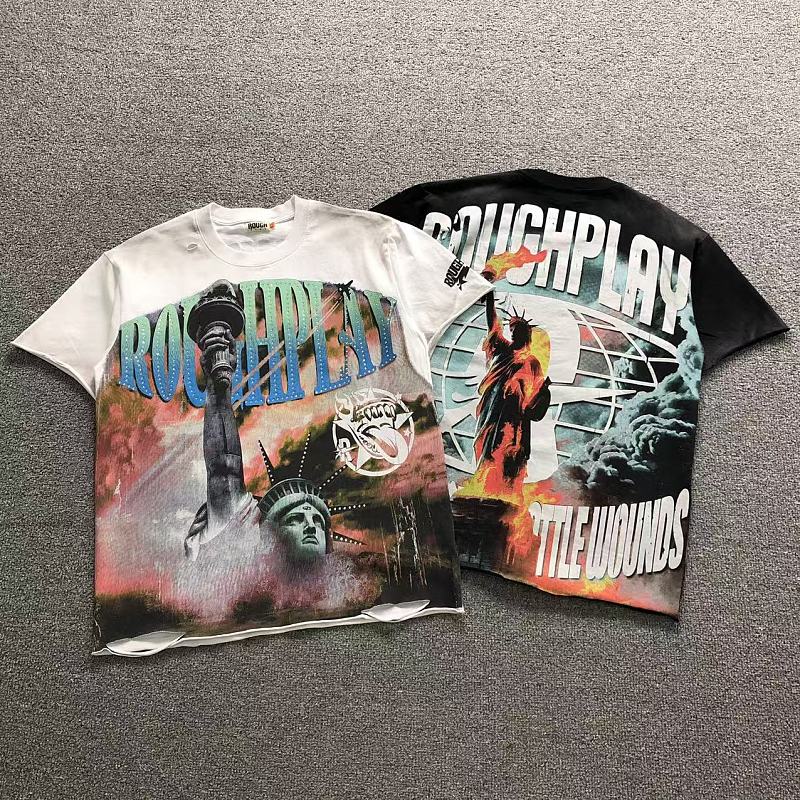 ROUGH PLAY T-SHIRT 3209011917（im 170cm 60kg i wear size S in the phot）
