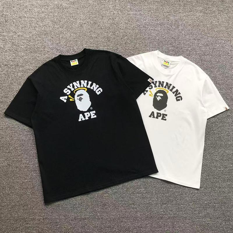 BAPE T-SHIRT 124150431（im 170cm 60kg i wear size XL in the phot）