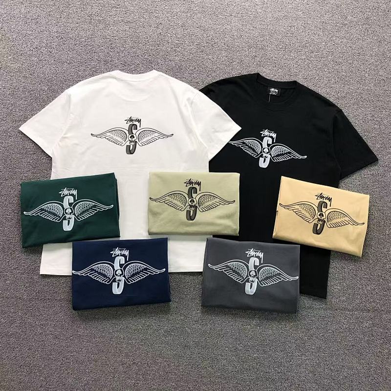 STUSSY T-SHIRT 3108183702（im 170cm 60kg i wear size L in the phot）