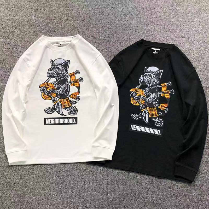 NEIGHBORHOOD LONG SLEEVED 1112110902（im 170cm 60kg i wear size M in the phot）