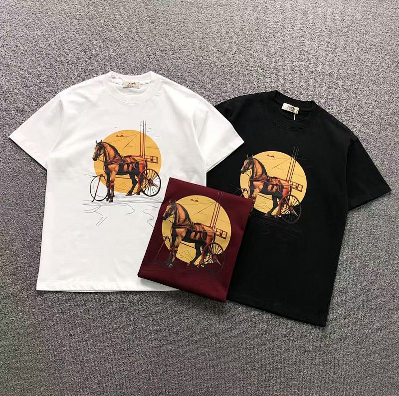 HERMES T-SHIRT 41072601133（im 170cm 60kg i wear size S in the phot）