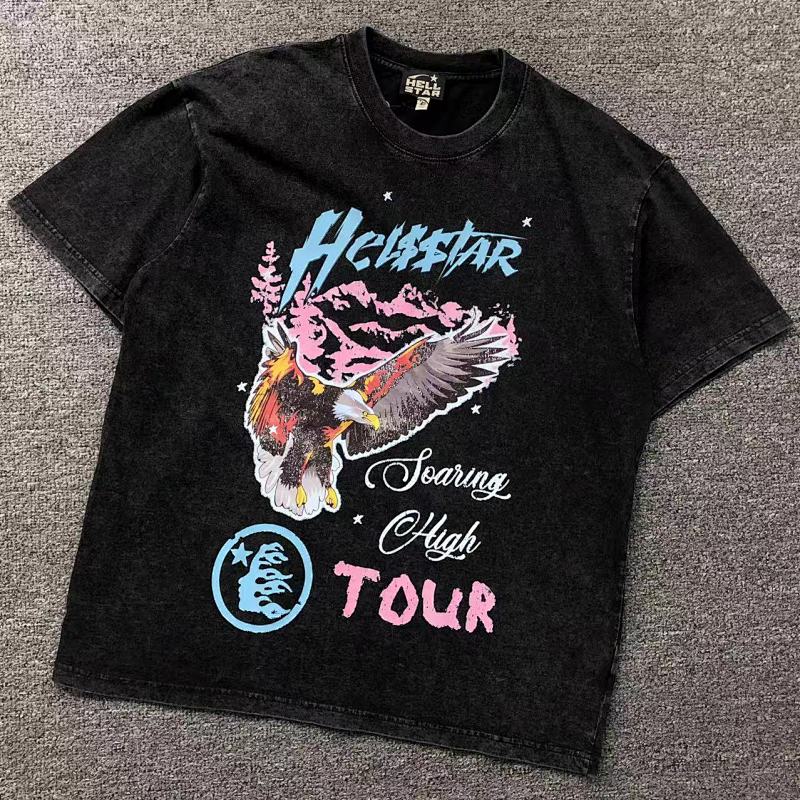 HELLSTAR T-SHIRT 7706 503142989（im 170cm 60kg i wear size S in the phot）
