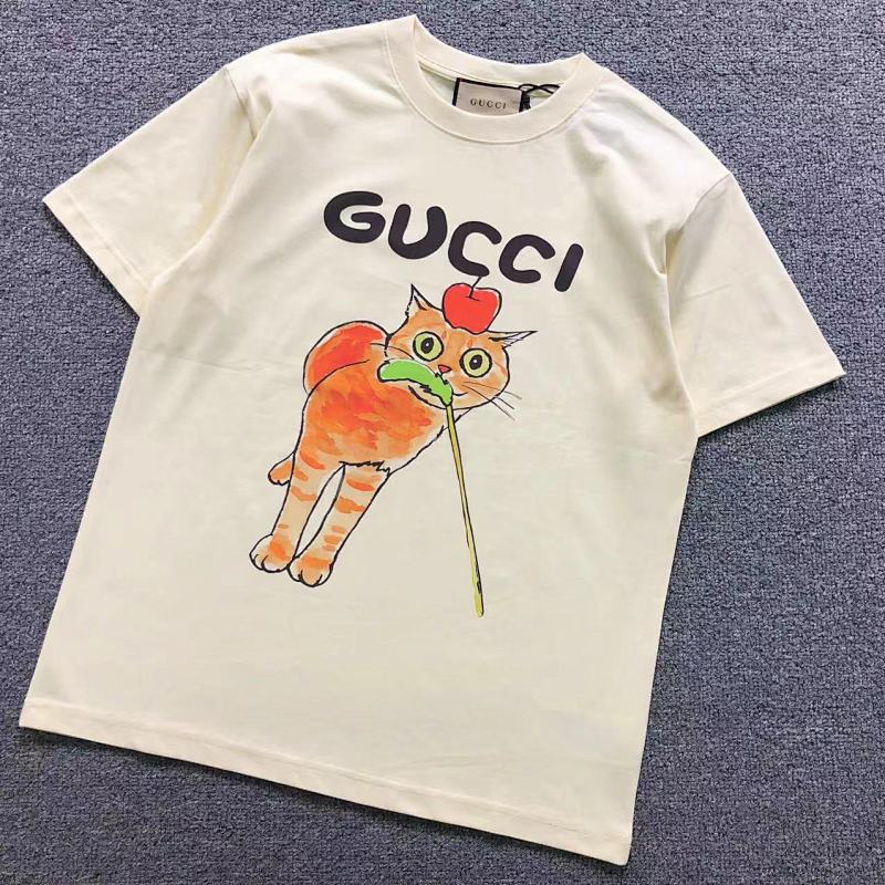 GUCCI T-SHIRT 5231957101（im 170cm 60kg i wear size S in the phot）