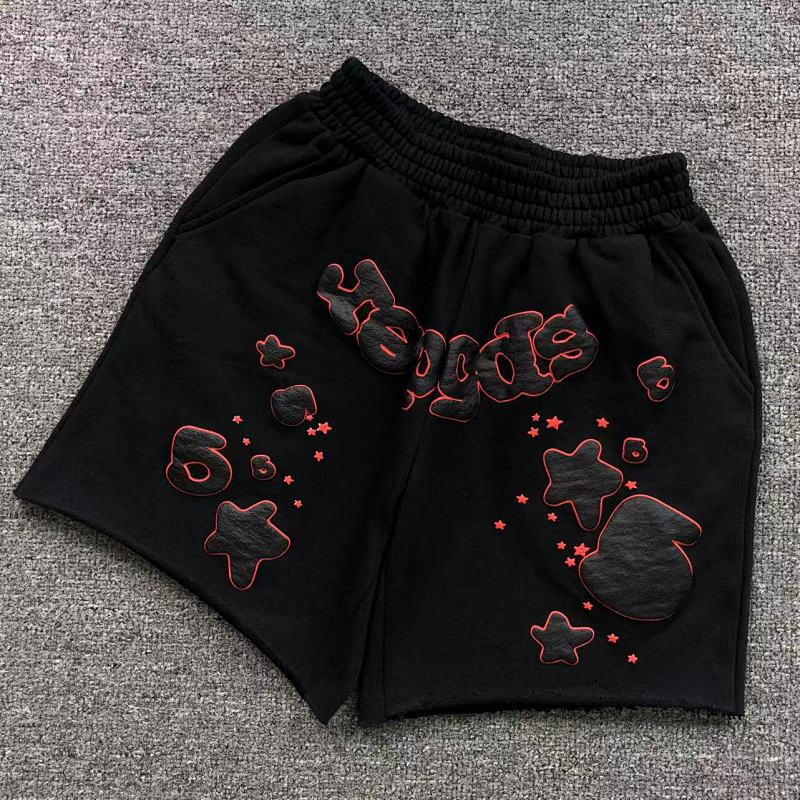 SP5DER SHORTS 3110131472（im 170cm 60kg i wear size M in the phot）