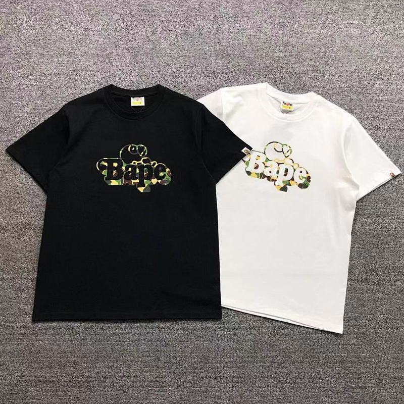 BAPE T-SHIRT 4110110498（im 170cm 60kg i wear size M in the phot）