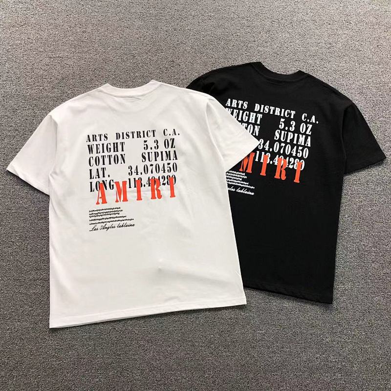 AMIRI T-SHIRT 2182028125（im 170cm 60kg i wear size S in the phot）