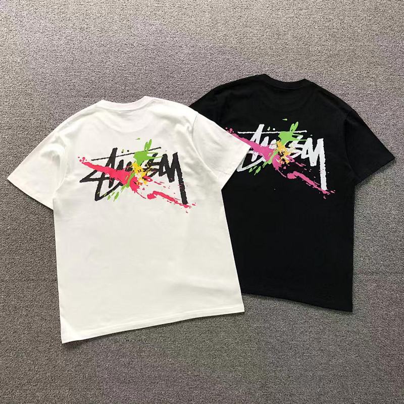 STUSSY T-SHIRT 3203250121（im 170cm 65kg i wear size M in the phot）