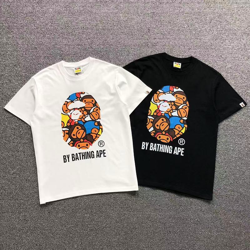 BAPE T-SHIRT 3206031521（im 170cm 60kg i wear size M in the phot）
