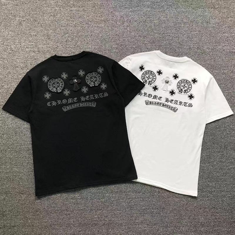 CHROME HEARTS T-SHIRT 3204010517 （im 170cm 60kg i wear size S in the phot）