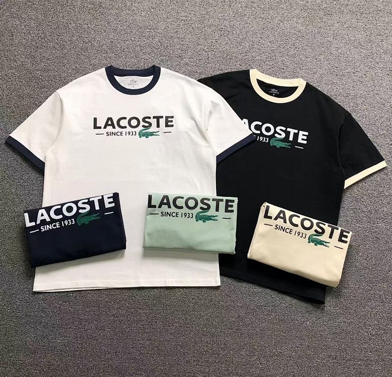 LACOSTE T-SHIRT 2203265501（im 170cm 60kg i wear size M in the phot）
