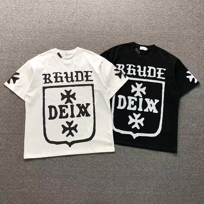 RHUDE T-SHIRT 3204230621 （im 170cm 60kg i wear size XL in the phot）