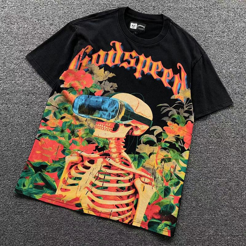 GODSPEED T-SHIRT 1104292217（im 170cm 60kg i wear size S in the phot）