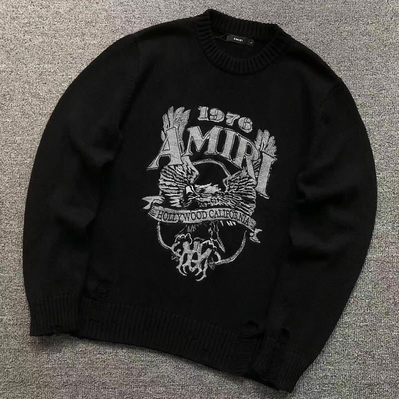 AMIRI SWEATER 129411140（im 170cm 60kg i wear size L in the phot）