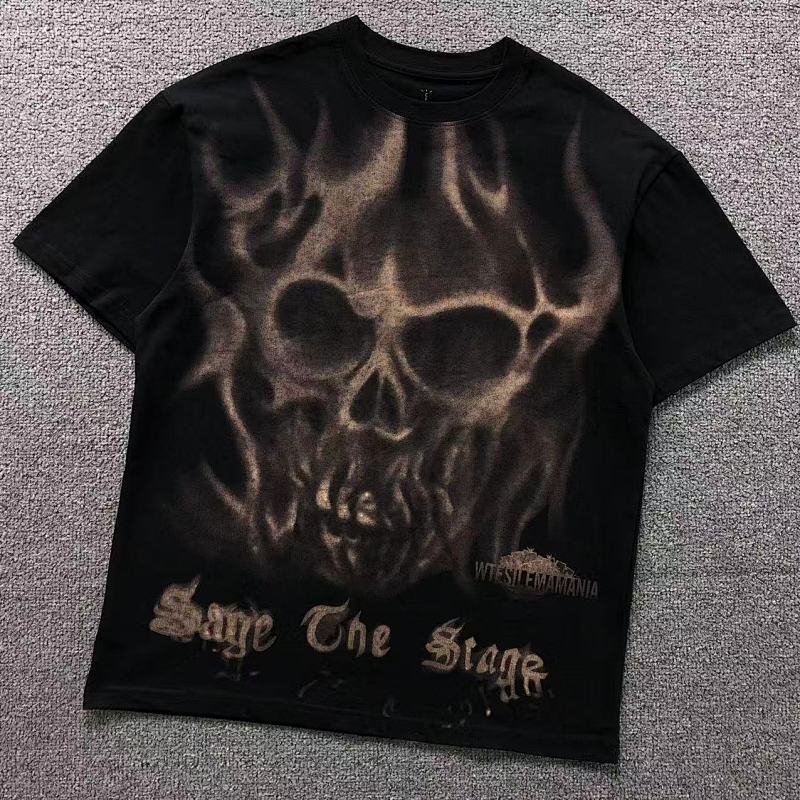 TRAVIS SCOTT T-SHIRT 522021591（im 170cm 60kg i wear size M in the phot）