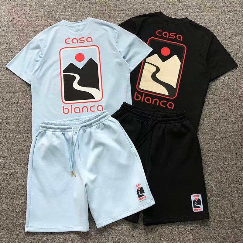 TOP SHORTS CASABLANCA T-SHIRT SHORTS 3201142721