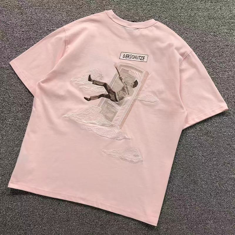 DERSCHUTZE T-SHIRT 124180656（im 170cm 60kg i wear size XL in the phot）