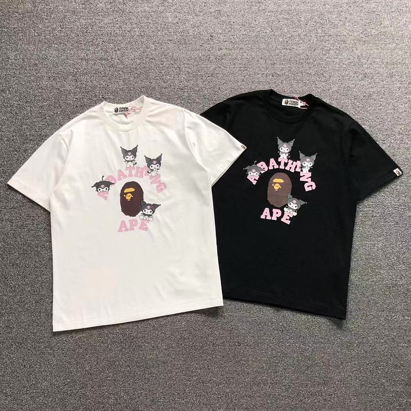 BAPE T-SHIRT 3205184111（im 170cm 60kg i wear size M in the phot）