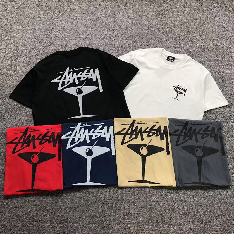 STUSSY T-SHIRT 3109030502（im 170cm 60kg i wear size L in the phot）