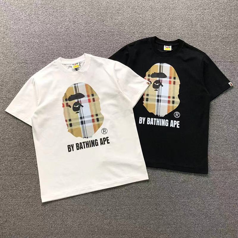BAPE T-SHIRT 3201100411（im 170cm 60kg i wear size M in the phot）