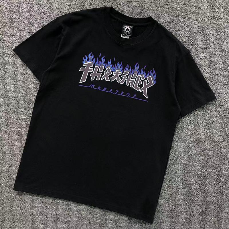 THRASHER T-SHIRT 41060906121（im 170cm 60kg i wear size M in the phot）