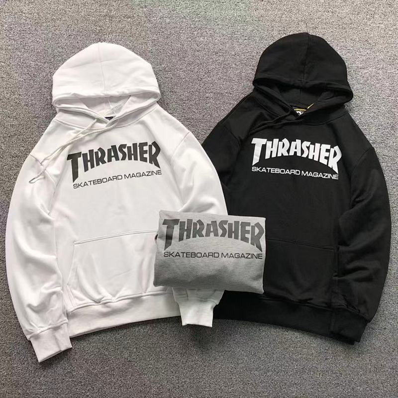 THRASHER HOODIE 5101015121（im 170cm 60kg i wear size M in the phot）