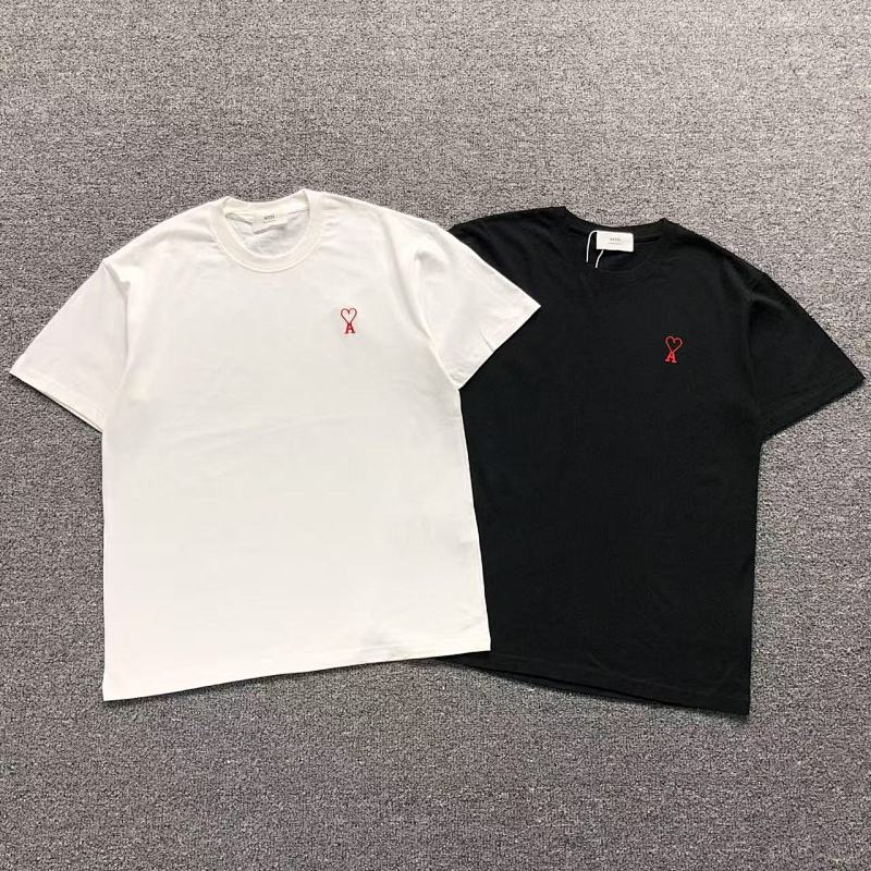 AMI T-SHIRT 219171101（im 170cm 60kg i wear size L in the phot）