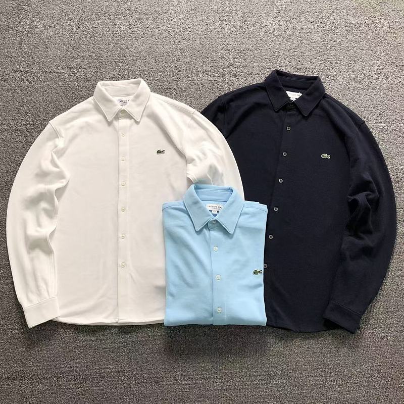 LACOSTE LONG SLEEVED 127240409（im 170cm 60kg i wear size M in the phot）