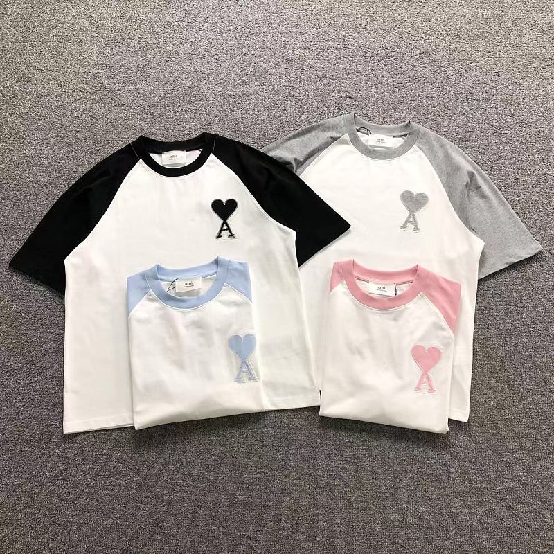 AMI T-SHIRT 22042339001（im 170cm 60kg i wear size S in the phot）
