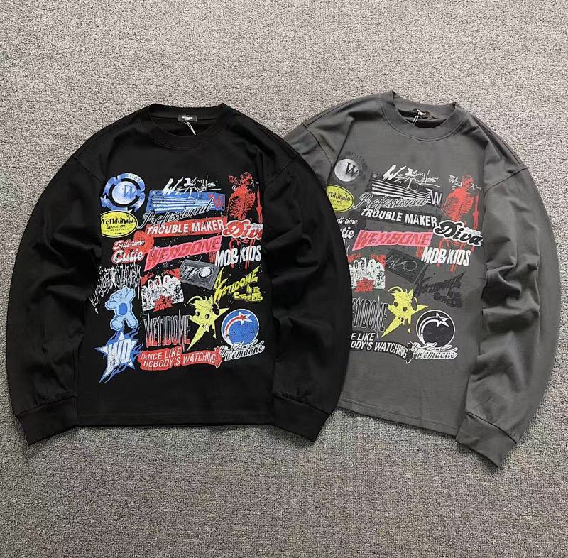WE11DONE LONG SLEEVED 3108191517（im 170cm 60kg i wear size S in the phot）