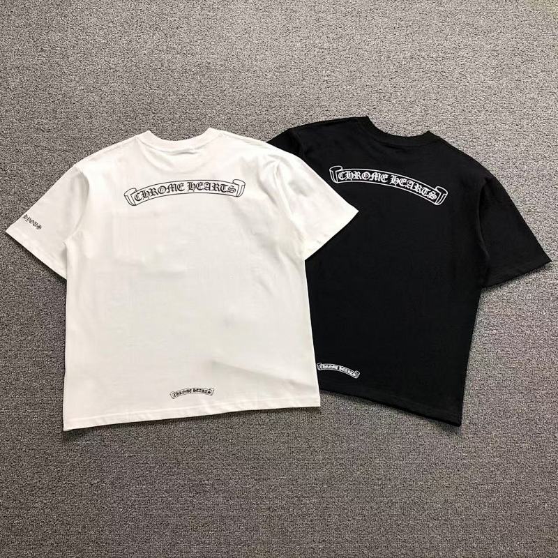 CHROME HEARTS T-SHIRT 12480560（im 170cm 60kg i wear size S in the phot）