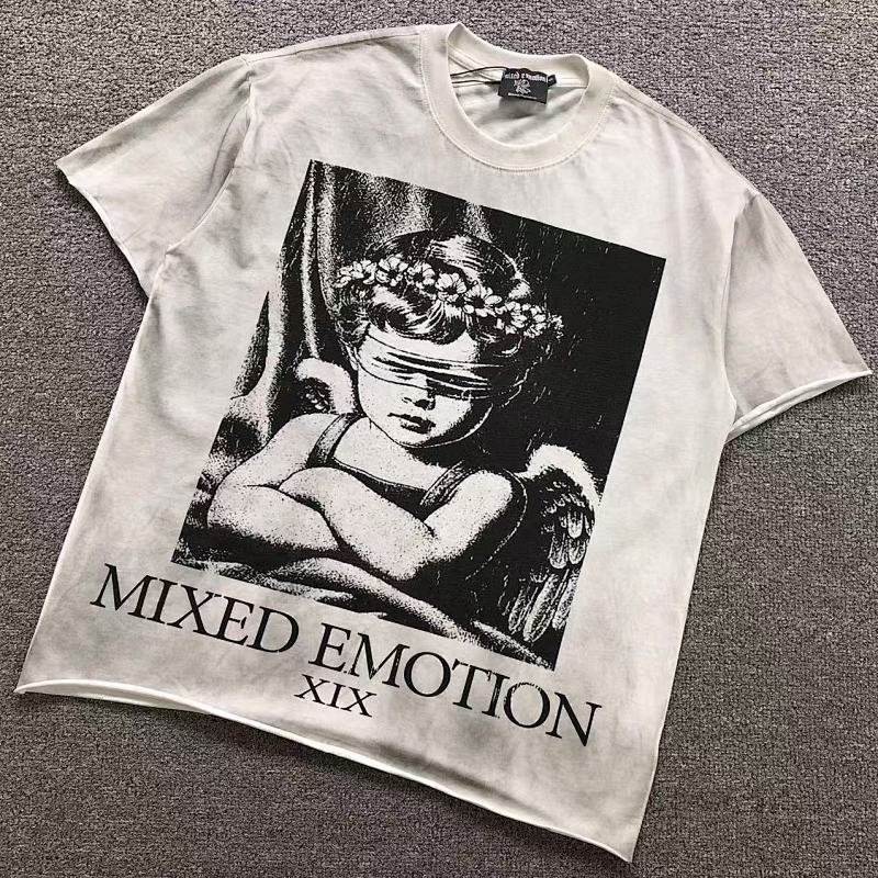 MIXED EMOTION T-SHIRT 3204070917（im 170cm 60kg i wear size S in the phot）