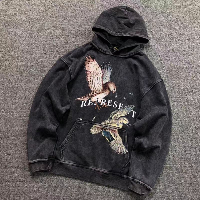 REPRESENT HOODIE 510032191（im 170cm 60kg i wear size M in the phot）