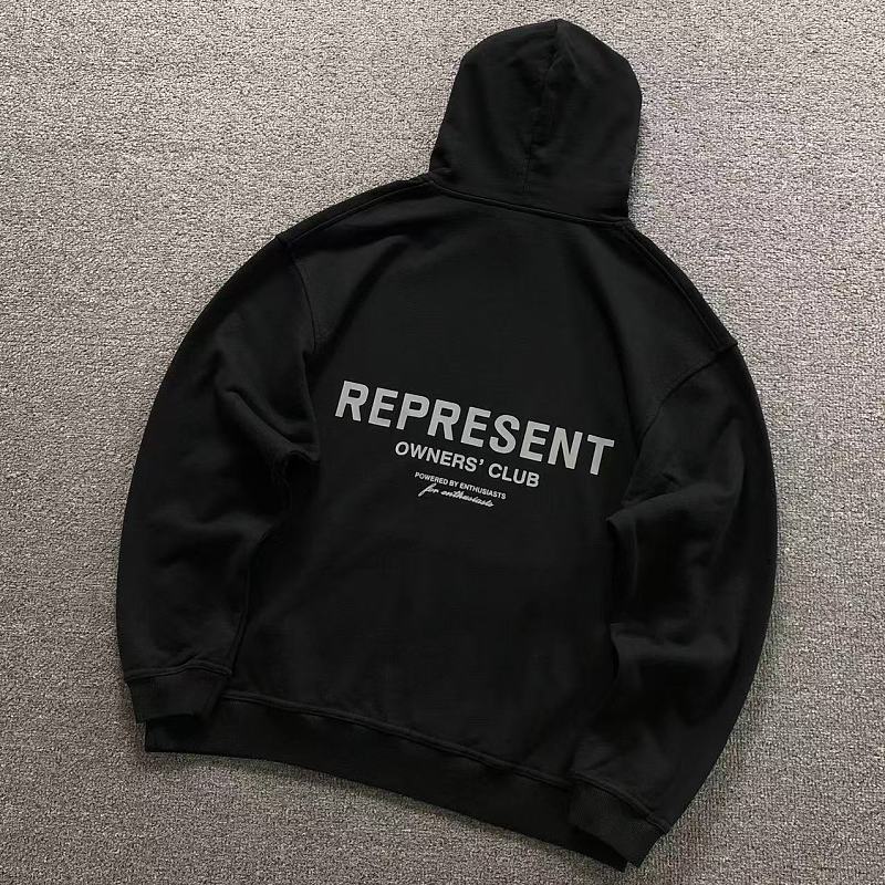REPRESENT HOODIE 22042908125（im 170cm 60kg i wear size M in the phot）