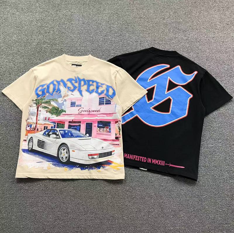 GODSPEED T-SHIRT 505170891（im 170cm 60kg i wear size S in the phot）