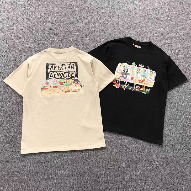 GALLERY DEPT T-SHIRT 3105131696（im 170cm 60kg i wear size S in the phot）