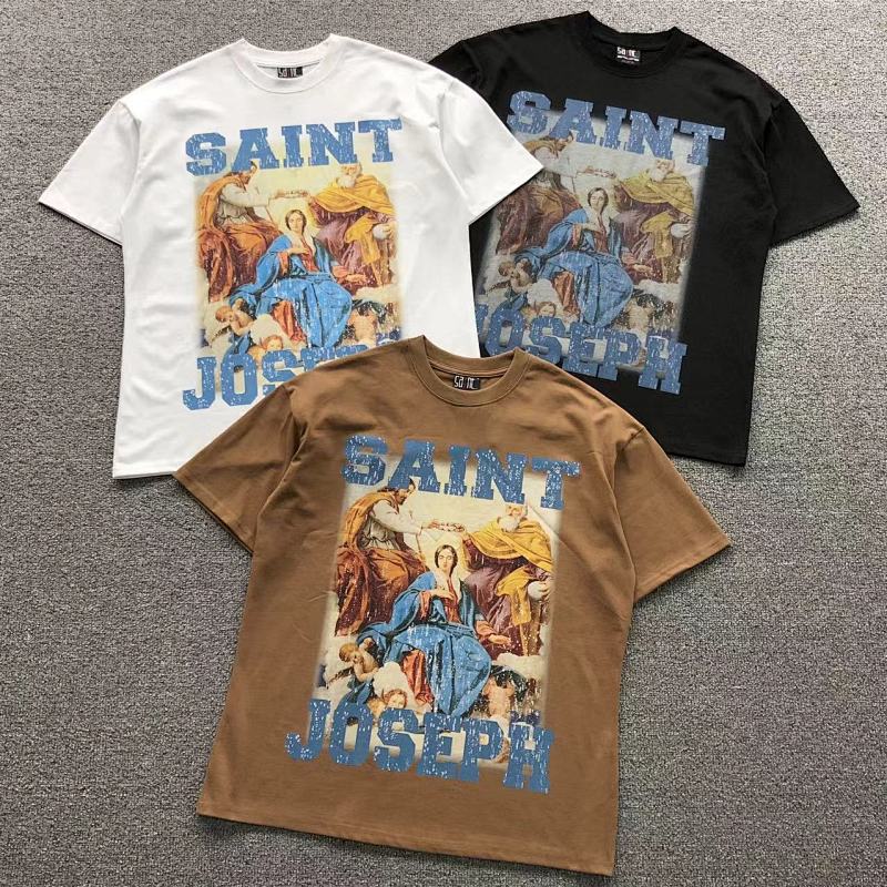 SAINT MICHAEL T-SHIRT 213292578（im 170cm 60kg i wear size M in the phot）
