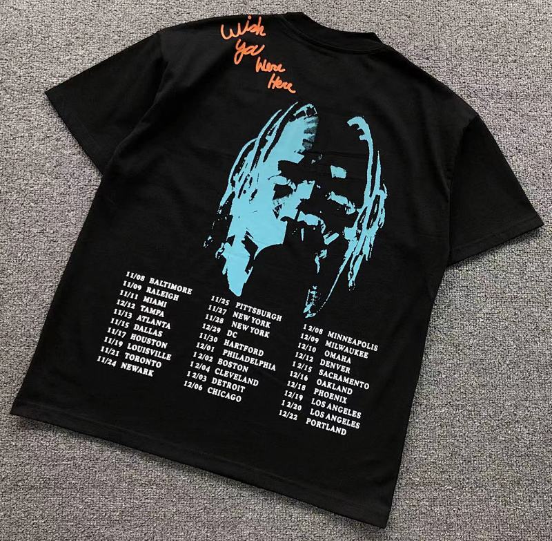 TRAVIS SCOTT T-SHIRT 4050135017（im 170cm 60kg i wear size S in the phot）