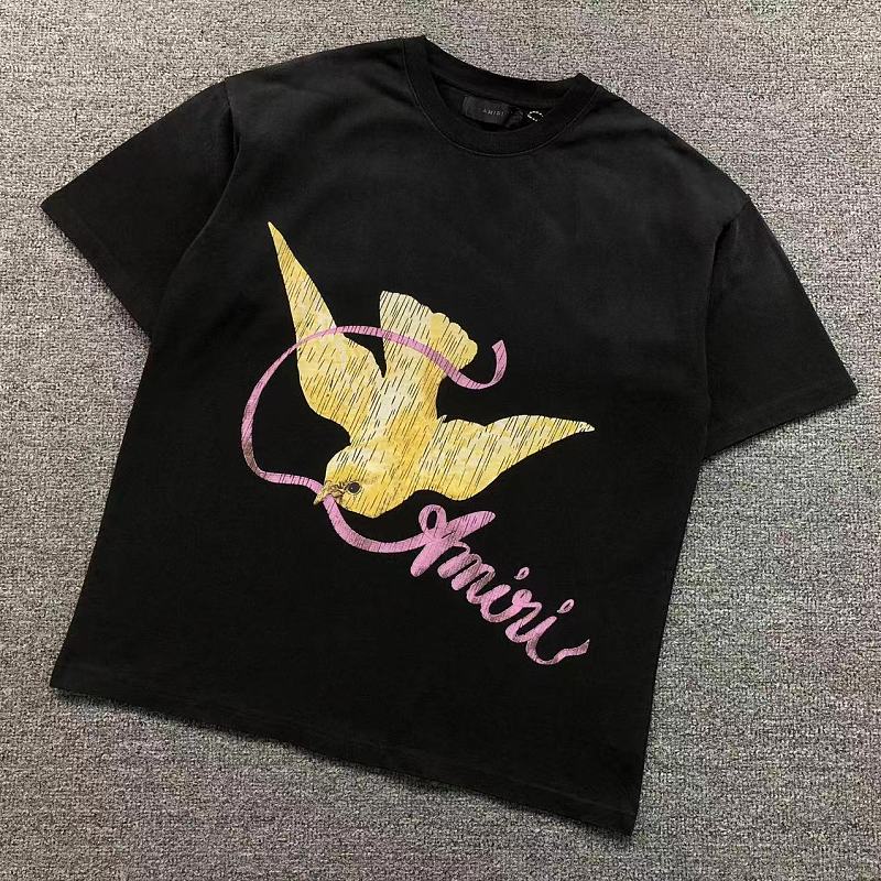 AMIRI T-SHIRT 3204272517（im 170cm 60kg i wear size S in the phot）