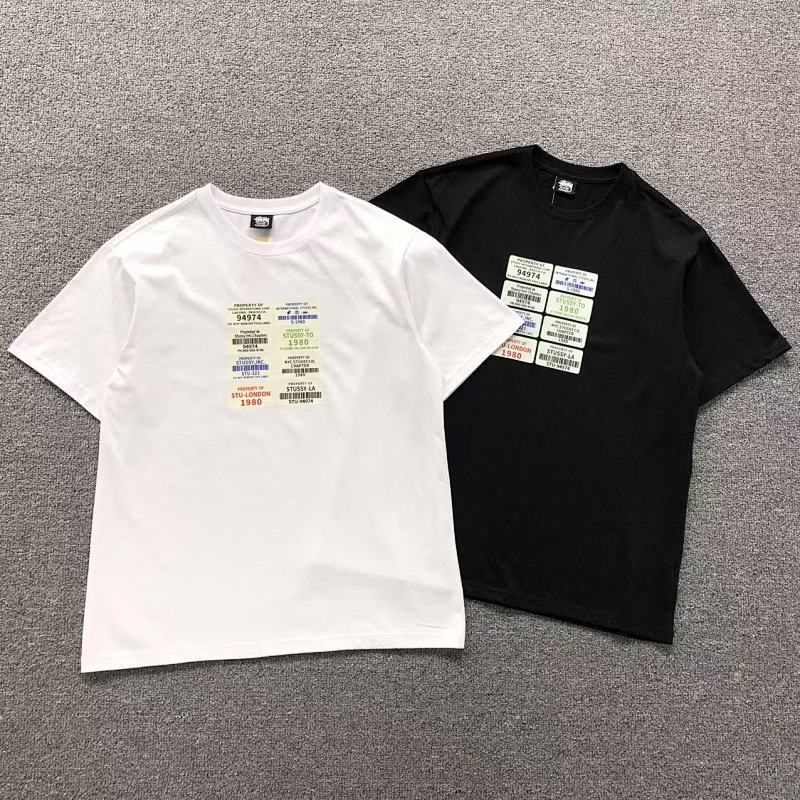 STUSSY T-SHIRT 503123582（im 170cm 60kg i wear size M in the phot）