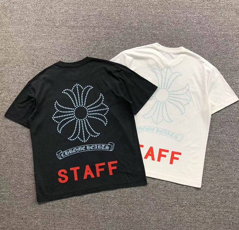 CHROME HEARTS T-SHIRT 1104121002（im 170cm 60kg i wear size L in the phot）