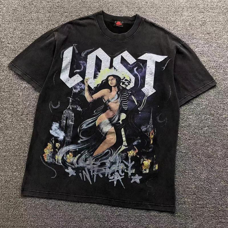 LO⭐TIN TRI⭐A⭐Y T-SHIRT 3110283117（im 170cm 60kg i wear size L in the phot）