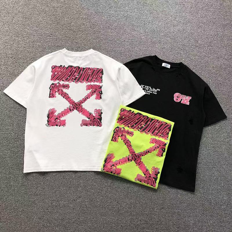 OFF-WHITE T-SHIRT 505143319（im 170cm 60kg i wear size S in the phot）