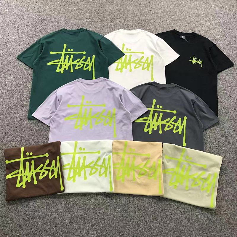 STUSSY T-SHIRT 1109250702（im 170cm 60kg i wear size M in the phot）