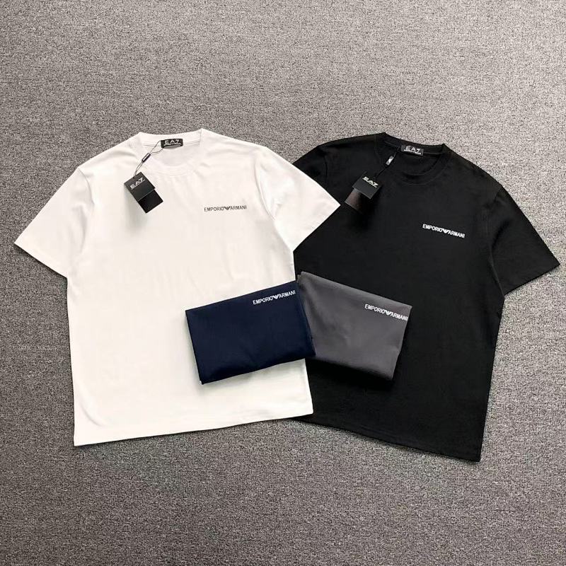 EMPORIO ARMANI T-SHIRT 412274503（im 170cm 55kg i wear size L in the phot）