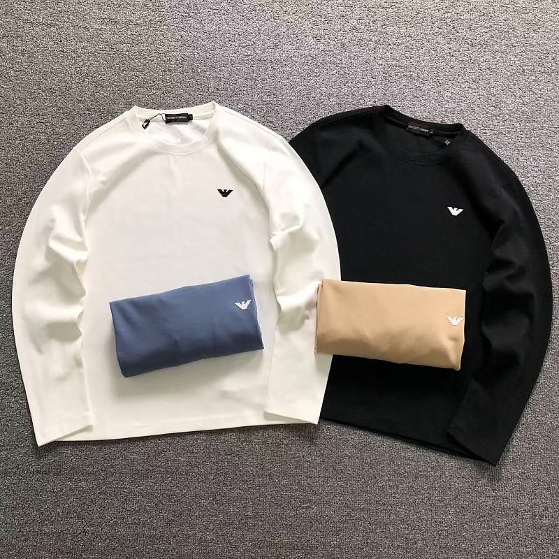 EMPORIO ARMANI LONG SLEEVED 3207150503（im 170cm 60kg i wear size L in the phot）
