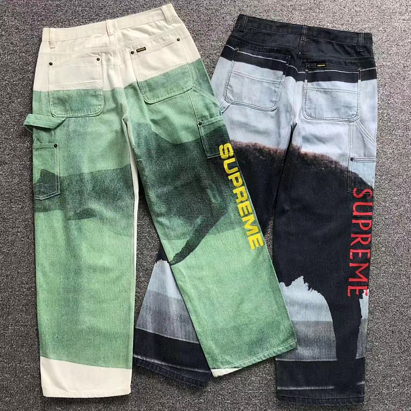 SUPREME TROUSERS 52071616182（im 170cm 60kg i wear size 30 in the phot）