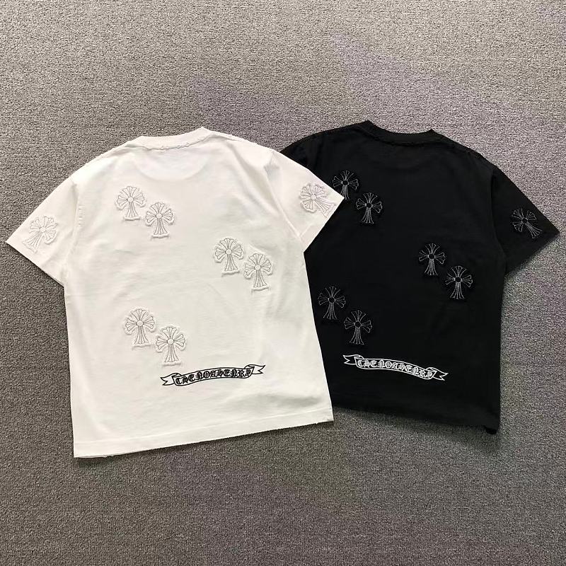 CHROME HEARTS T-SHIRT 5252509147（im 170cm 60kg i wear size L in the phot）