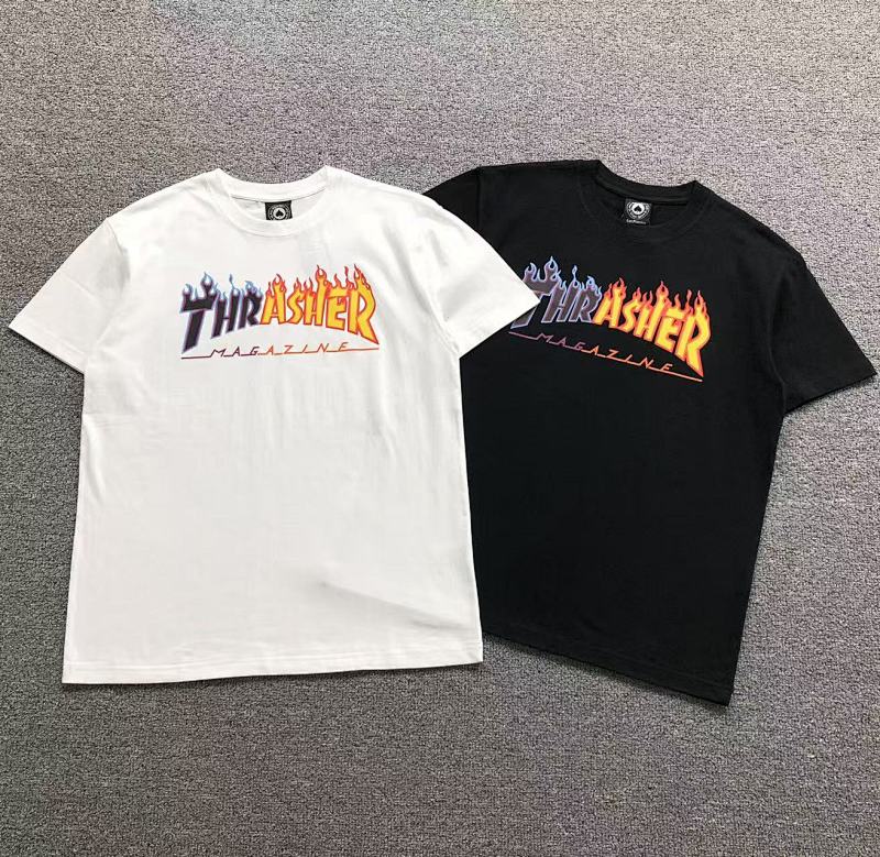 THRASHER T-SHIRT 41060904121（im 170cm 60kg i wear size M in the phot）